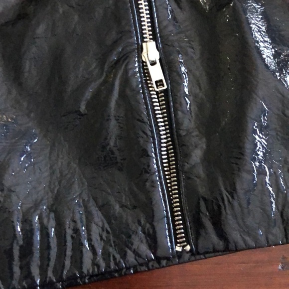 Women’s Michelle Mason leather skirt Sz 8 - Picture 3 of 7